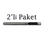 Brio Maket Bıçağı Cam Filmi Uygulama Metal 9 Mm 2'li Paket - 1