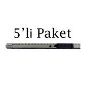 Brio Maket Bıçağı Cam Filmi Uygulama Metal 9 Mm 5'li Paket - 1