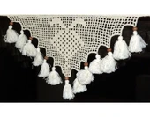 Buldan İşi 50 adet Paket Örme El İşi Perde Danteli-Çilek Desen - 2