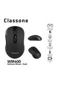 Classone BP-WTX106  Wtxpro Su Geçirmez 15.6" Laptop Notebook Sırt Çantası Pembe + Kablosuz Mouse - 3