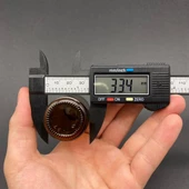 25 Ml Kahverengi Cam Şişe Beyaz Spreyli ,  25Cc Amber Spreyli Boş Şişe x 6 Adet thumbnail 4