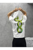 SENSS. Baskılı Oversize T-Shirt - 3