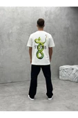 SENSS. Baskılı Oversize T-Shirt - 1