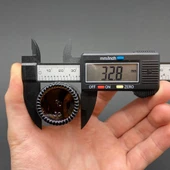 30 Ml Amber Cam Şişe Beyaz Spreyli ,  30Cc Amber Spreyli Boş Şişe x 6 Adet thumbnail 4