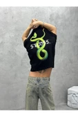 SENSS. Baskılı Oversize T-Shirt - 3