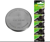 Gp 2032 5li paket düğme Pil - 1