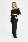 Kadın Bürümcük İkili Takım Siyah - 3