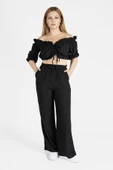 Kadın Bürümcük İkili Takım Siyah - 2