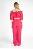 Kadın Bürümcük İkili Takım Fuşya - 5