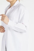 Kadın Oversize Gömlek Beyaz - 6
