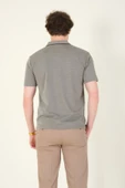 Erkek Polo Yaka Cepli T-Shirt Haki - 5