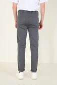 Erkek Duble Paça Jogger Pantolon Antrasit - 4