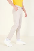 Erkek Duble Paça Jogger Pantolon Taş - 5