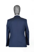 Slim Fit Parlament Mavisi Takım Elbise - 8