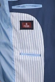 Slim Fit Parlament Mavisi Takım Elbise - 9