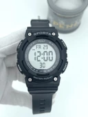 Penly Dijital Kol Saati 349 Model Siyah Beyaz +4 Renk Kronometre-Alarmlı 5ATM Su Geçirmez thumbnail 1