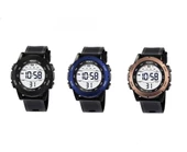 Penly Dijital Kol Saati 8106 Model Siyah Mavi +2 Renk Kronometre-Alarmlı 5ATM Su Geçirmez thumbnail 3