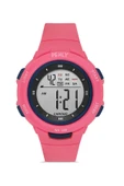 Penly Dijital Kol Saati 8217 Model Pembe +4 Renk Kronometre-Alarmlı 5ATM Su Geçirmez thumbnail 1