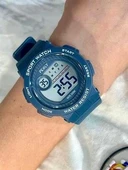 Penly Su Geçirmez Dijital Çocuk Kol Saati 8212 Model Lacivert +4 Renk Kronometre-Alarmlı 5ATM thumbnail 1