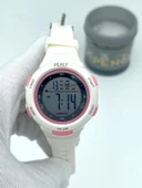 Penly Su Geçirmez Dijital Çocuk Kol Saati 8217 Model Beyaz +4 Renk Kronometre-Alarmlı 5ATM thumbnail 2