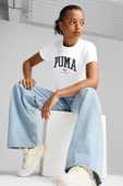 PUMA KADIN T-SHIRT PUMA SQUAD GRAPHİC TEE 68153702 - 3