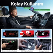 Polham İphone Cihazlar İçin Carplay Adaptörü, Kablosuz Youtube, Netflix, Tiktok, Video Yansıtıcı CarPlay - 3