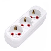 Fetih 315-00 3Lü Grup Priz Topraklı Klemens - 1