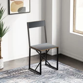 Eportatif Mutfak Sandalyesi Salon Balkon Atlantik Sandalye Füme 1419 - 1