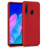 Huawei P40 Lite E Kılıf Liquid İçi Kadife Lansman Velvet Silikon - 8