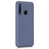 Huawei P40 Lite E Kılıf Liquid İçi Kadife Lansman Velvet Silikon - 11