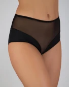 G-Box 923 Kadın Breathing Yüksek Bel Hava Alan Rahat Tül Külot - 2