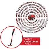 Einhell TE-SV 18 Lİ Akülü Dikey Süpürge + 2.5 Ah Akü + Akü Şarj Aleti - 5