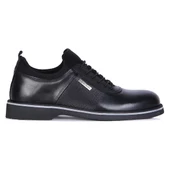 Pierre Cardin 63603 Exclusıve Siyah Deri Erkek Casual Ayakkabı - 1