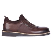 Pierre Cardin 63603 Exclusıve Kahve Deri Erkek Casual Ayakkabı - 1