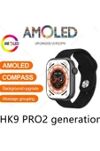 Hk9 Pro + 45mm Akıllı Saat Amoled Ekran (2 Kordonlu) Android Ios Uyumlu - 4