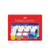 Faber Castell Guaj Boya 12'li 15 ml - 1
