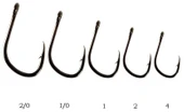Lineaeffe Carp Hook Rıng Black - 1