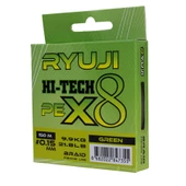 Ryuji Hi-Tech X8 150m 0.08mm Green İp Misina  Standart 0.10 - 7