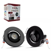 Cob Led Spot Beyaz 3w 5cm 2 Adet Hıghtek Ht-0656 - 1