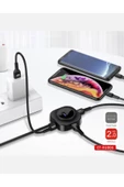 HUB06 Tak Çalıştır 4 Adet Usb 2.0 Çıkışlı Usb Çoklayıcı - Siyah - 2