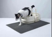 Kedi Kumu Paspası İdeal Ölçü 65*45 Elekli Kedi Paspası - 1