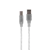 S-link SL-AF2003 Usb2.0 3m Şeffaf Uzatma Kablo - 1