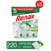 Renax Bulaşık Makinesi Kapsülü Hepsi Bir Arada 220 Li - 1