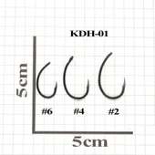 Kudos KDH-01 Sazan İğnesi (10 Adet)  Standart NO2 - 2