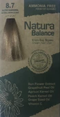 NATURA BALANCE SAÇ BOYASI 8.7 ALTIN KARAMEL - 1
