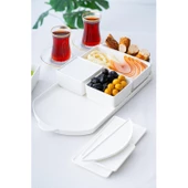 Acar 420 Bianco Perla 6 lı Oval Kahvaltılık - 3