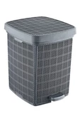 Jute Pedallı Çöp Kovası No:2 12Lt.  Royaleks-AK606 - 1