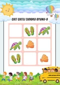 Çocuklar İçin Sudoku Kitabı (Cırt Cırtlı) 4-12 Yaş İçindir. - 4