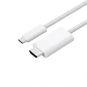 Polham 1.8 Metre 60Hz 4K Type C to HDMI Görüntü Aktarım Kablosu, Type to HDMİ Çevirici Adaptör - 1