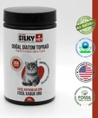 SILKY Vet+ - Kediler için Doğal Diatom Toprağı Gıda Takviyesi (150gr) - 1